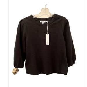 NWT Chico’s Zynergy Textured Jacquard Top, Size 1